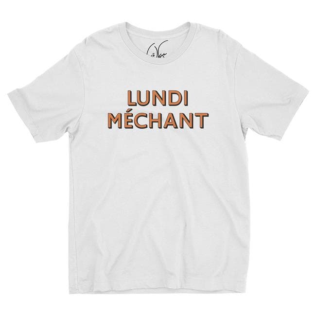 T-SHIRT LUNDI MECHANT